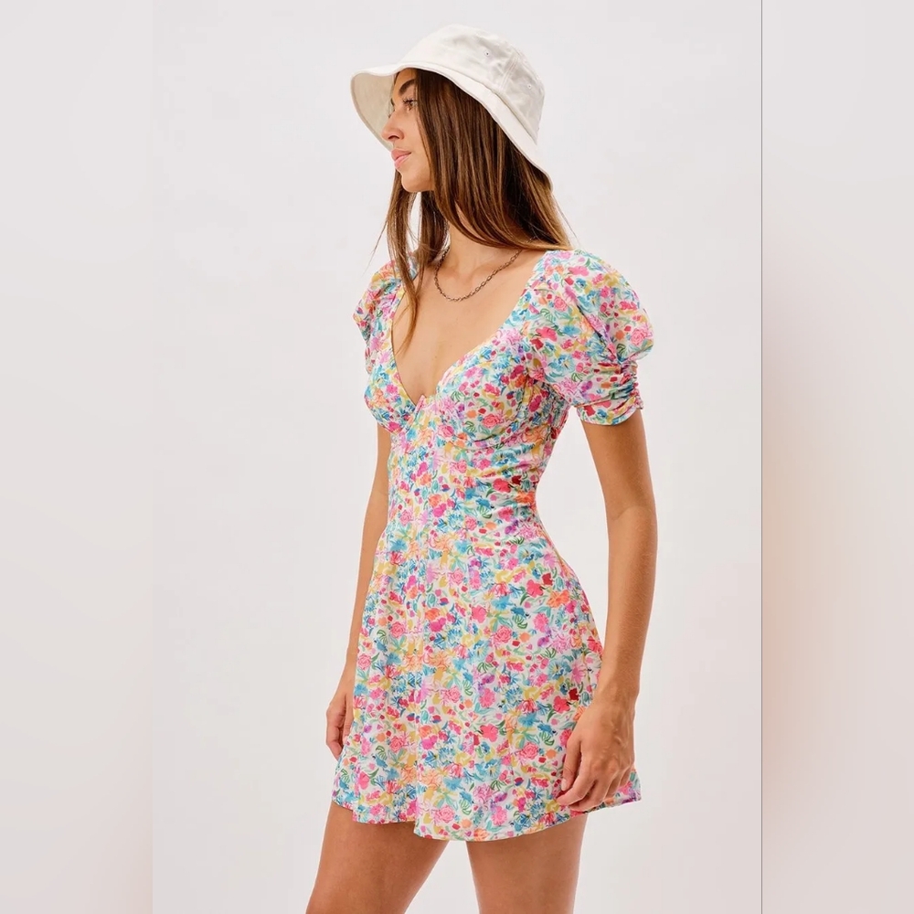 FOR LOVE & LEMONS Claude Mini Dress NWT SzM